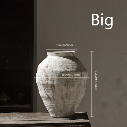 Zen Rough Pottery Jar