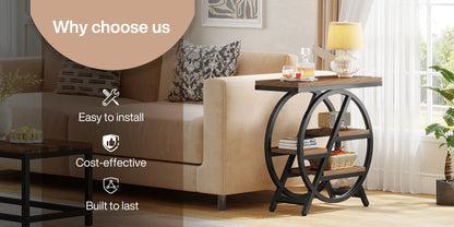 Circular End Table