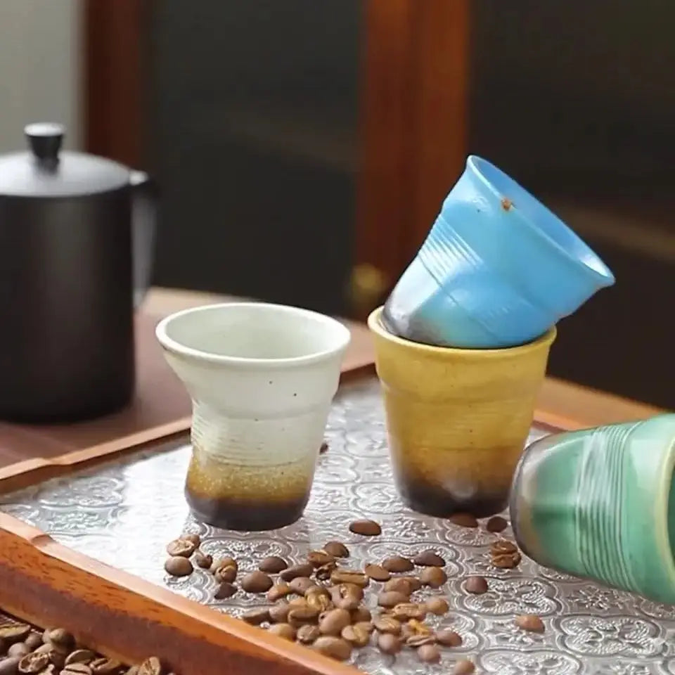 Irregular Ceramic Coffee Cup