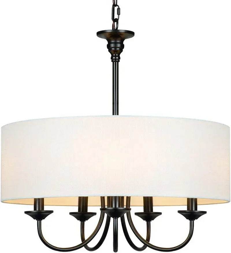 French Cloth Ceiling Chandelier