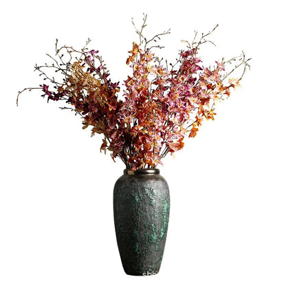 Vintage Distressed Ceramic Vase