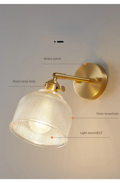 Modern Glass Wall Lamp