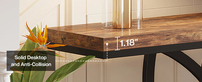 Butterfly Rustic Console Table