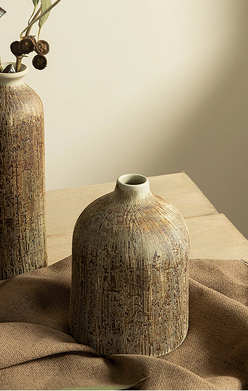 Round Ceramic Flower Pot