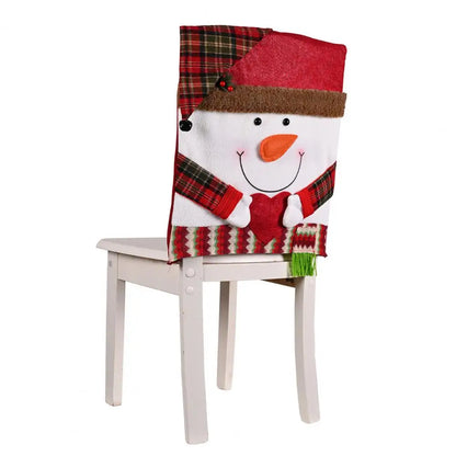 Christmas Chairs Slipcover