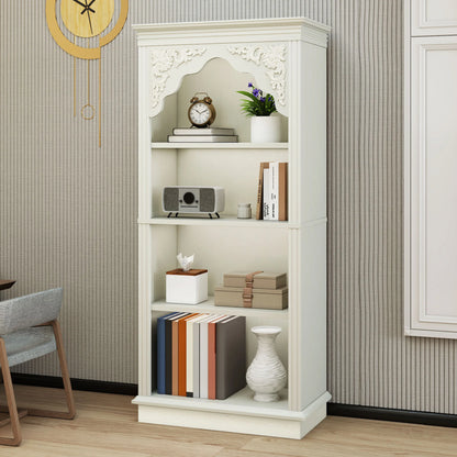 4-Tier Upright Bookcase