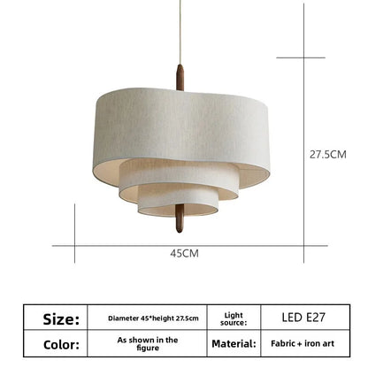 French Cream Style Pendant Lamp