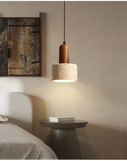 Japanese Marble Pendant Light