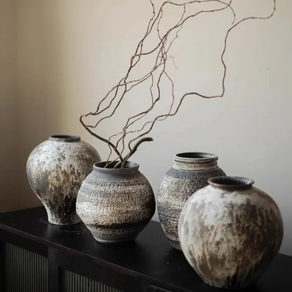 Wabi-sabi Style Zen Pots