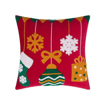 Christmas Plush Throw Pillow Cover