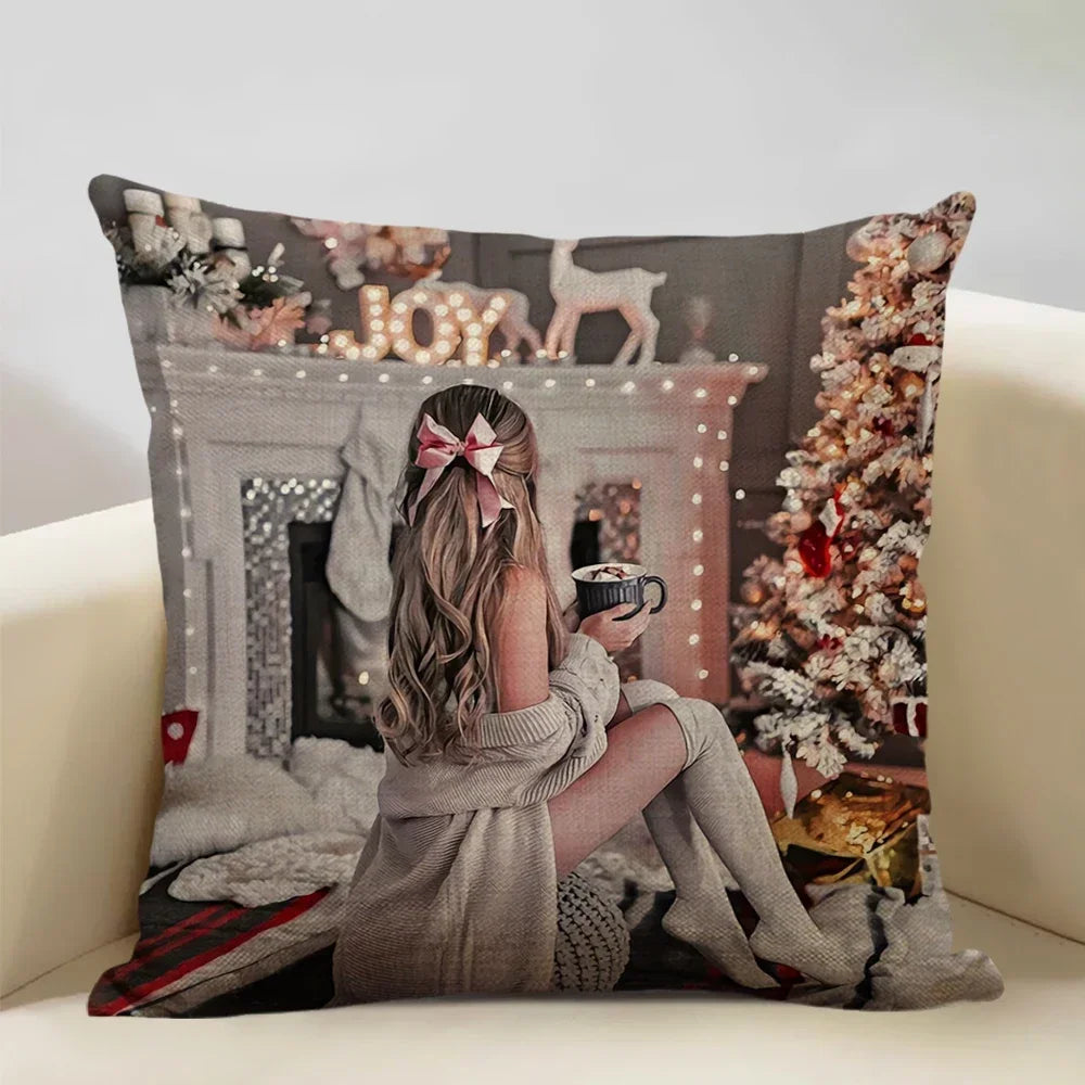 Christmas Decorative Cushion Cover