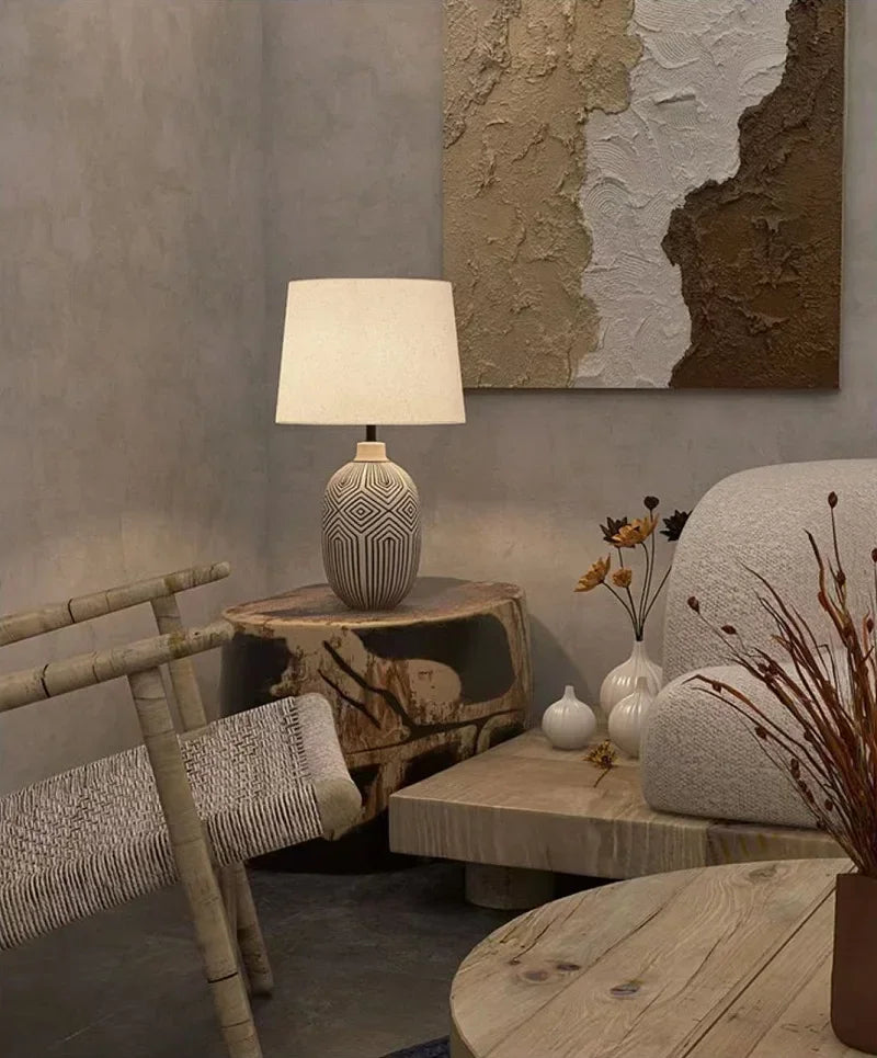 Vintage Ceramic Table Lamp