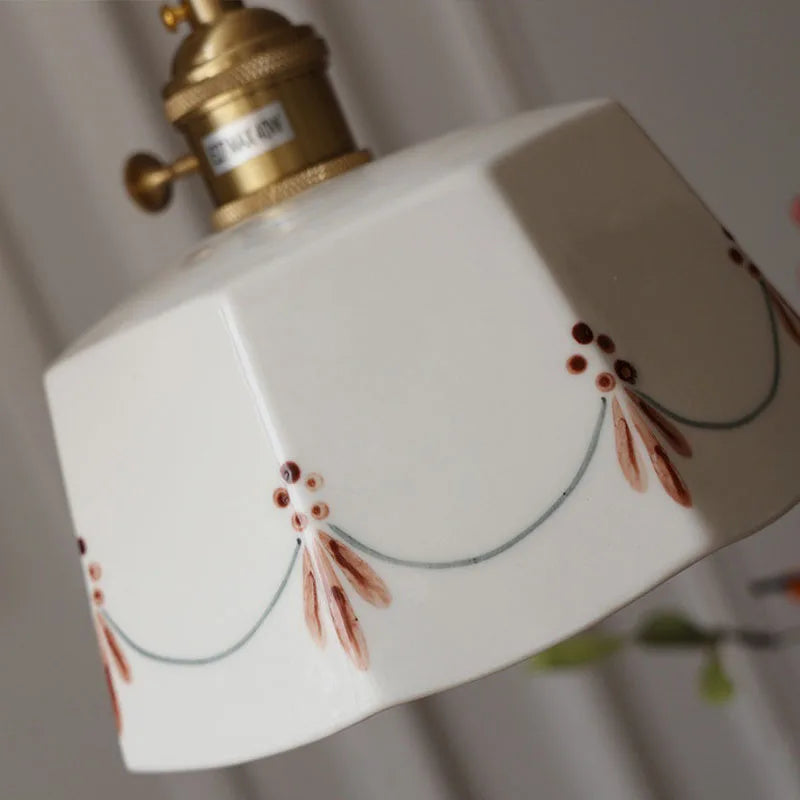 Japanese Retro Ceramic Chandelier