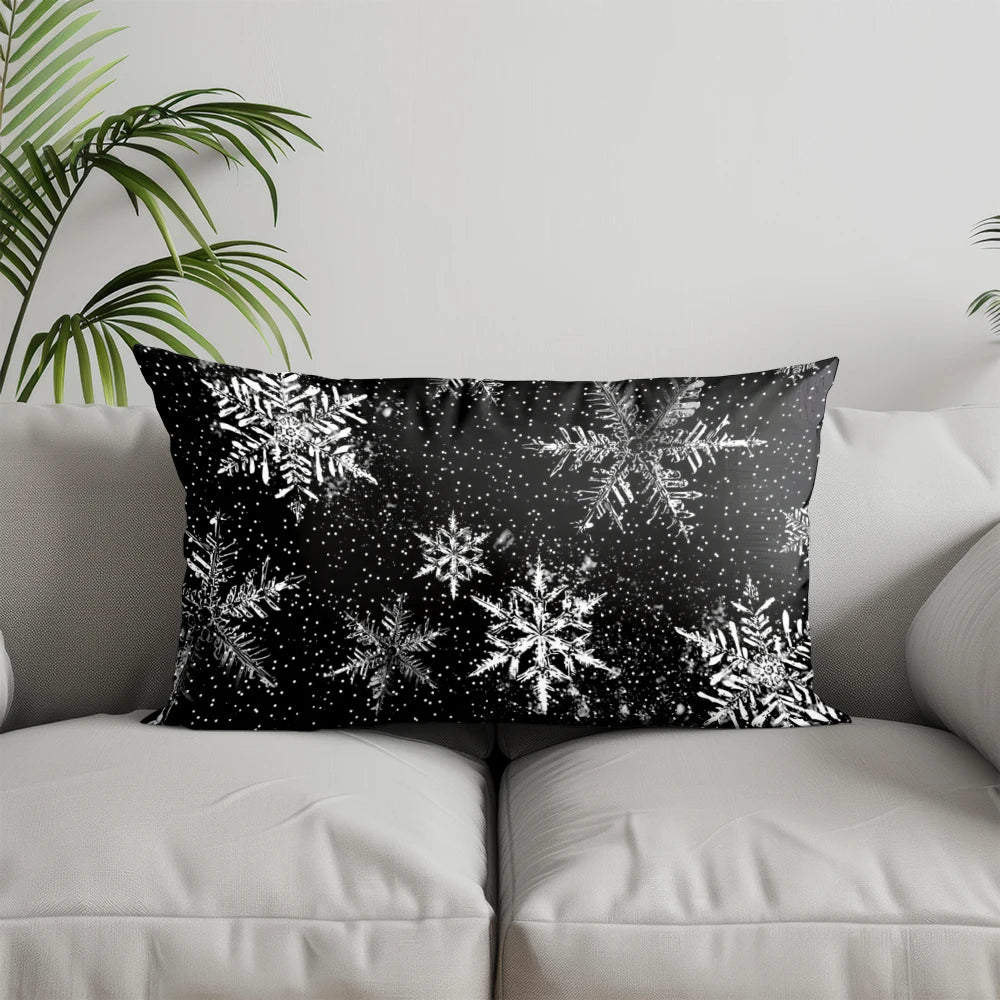 Red Plaid Pillow Cover