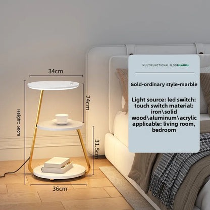 Bedside Table With Wireless Charger