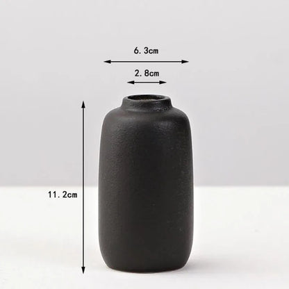 Creative Black Porcelain Vase