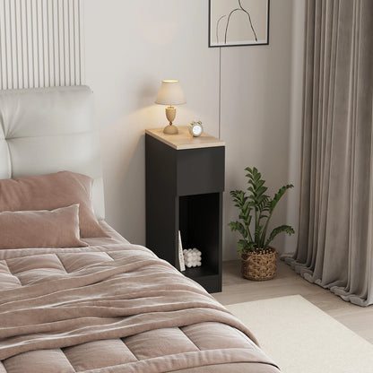 Modern Slim Tall Bedside Table