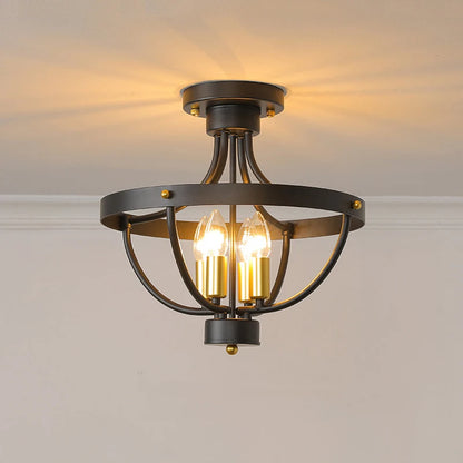 Modern Farmhouse Geometric Chandelier