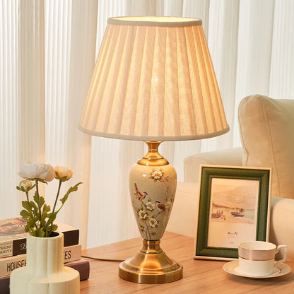 Vintage Chinese Style Ceramic Table Lamp
