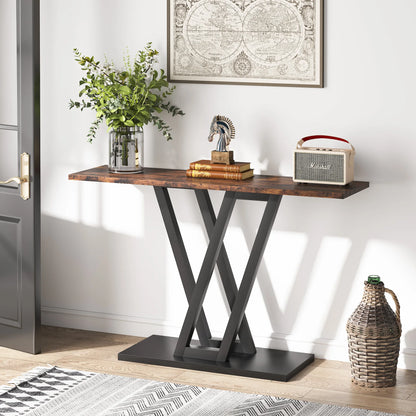 Industrial Console Table