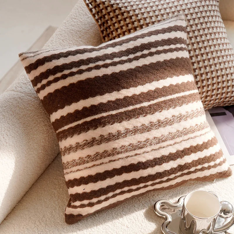 Luxury Stamping Cushion Cover