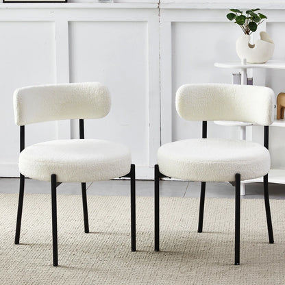 Dining Chairs Set of 2 with Oversized Seat