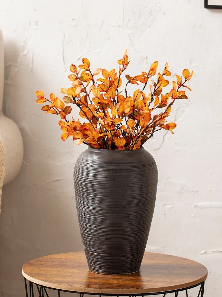 Japanese Black Coarse Pottery