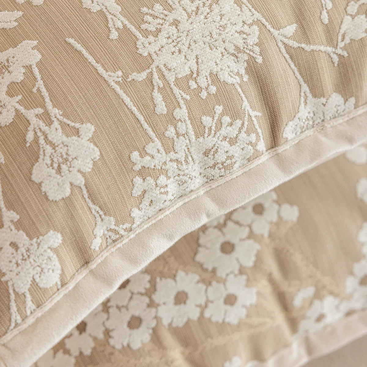 Khaki Throw Pillow Cover