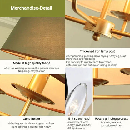 Retro Hanging Chandelier