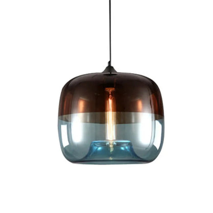 Apple Style Glass Pendant Light