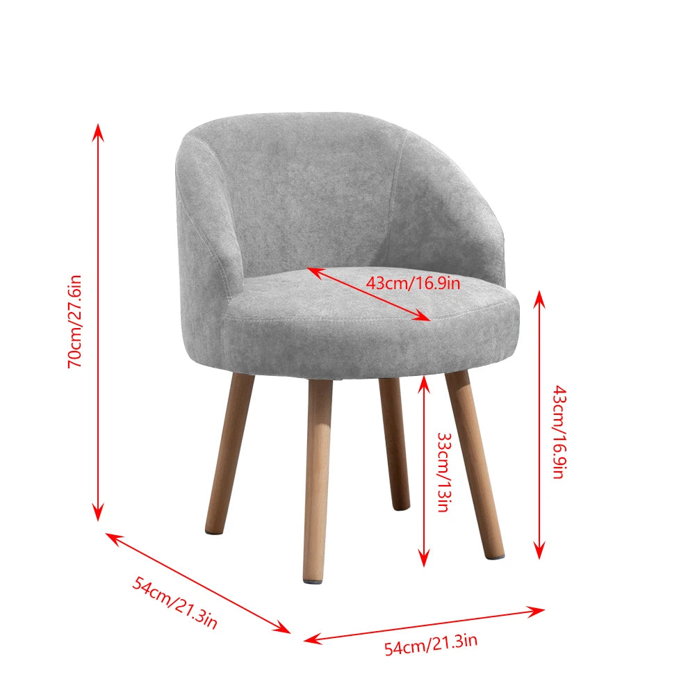 Small Accent Tub Chairs Set of 2