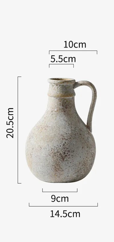 CAPIRON Retro Style Pottery Vase