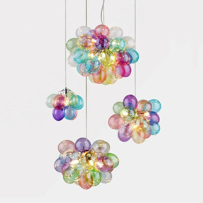 Colorful Balloon Chandelier