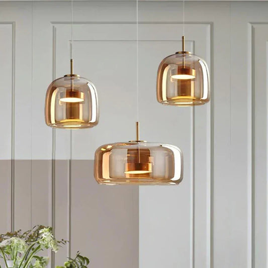 Modern Glass Pendant Light