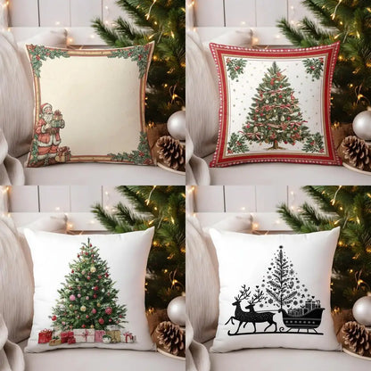 Christmas Pattern Pillow Cover