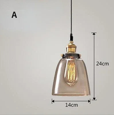 American Style Glass Chandelier