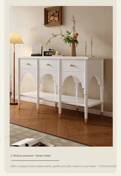 French Personalized Console Tables