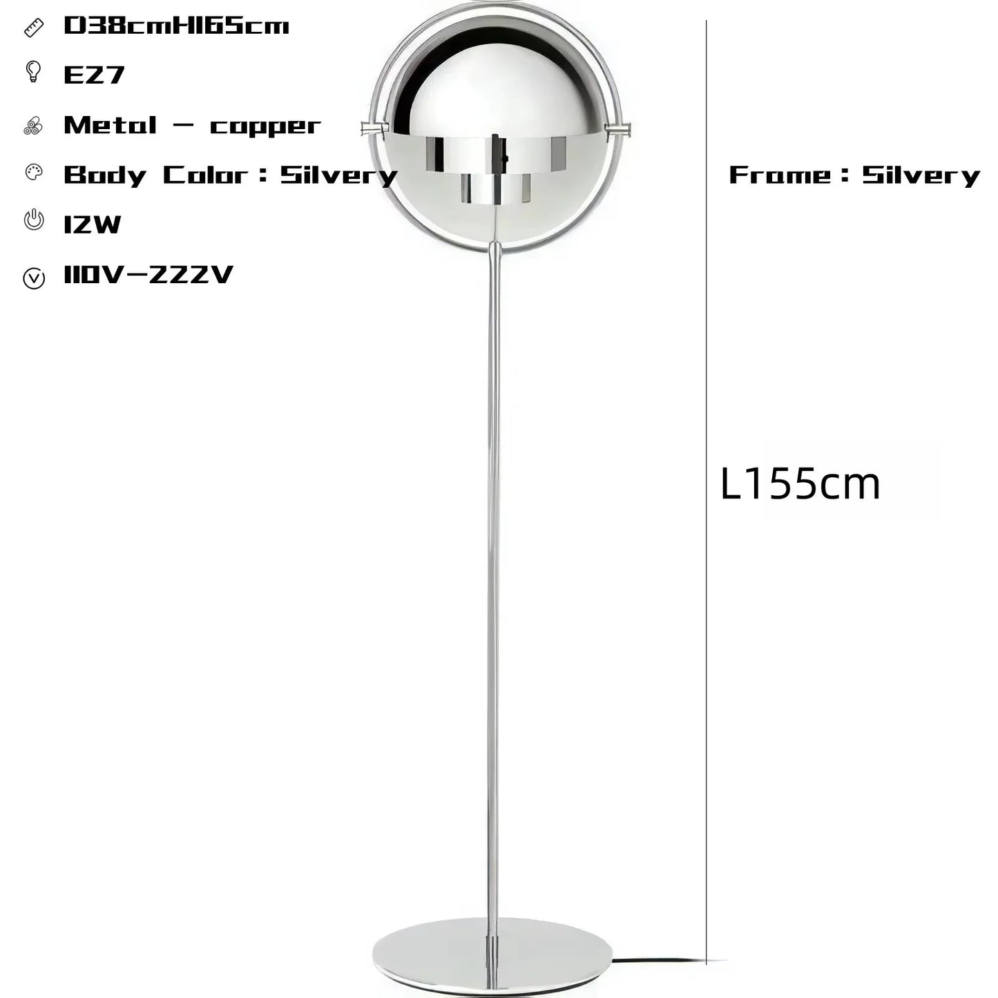 Modern Gubi Floor Lamp