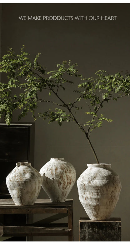 Zen Rough Pottery Jar