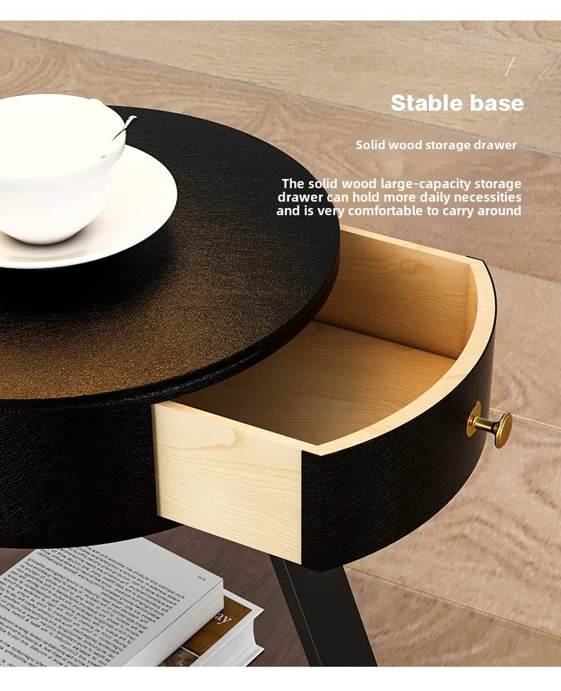 Bedside Table With Wireless Charger