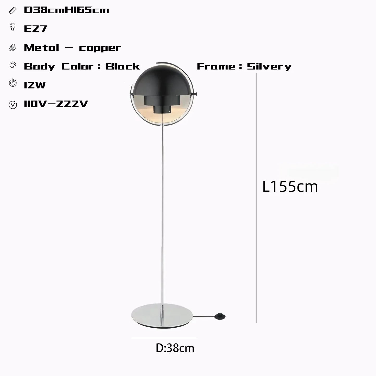 Modern Gubi Floor Lamp