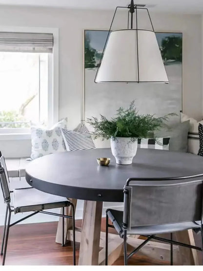 Vintage Cloth Pendant Light