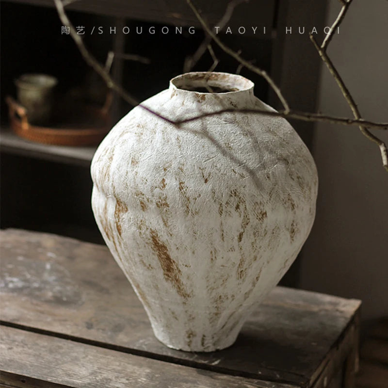 Zen Rough Pottery Jar