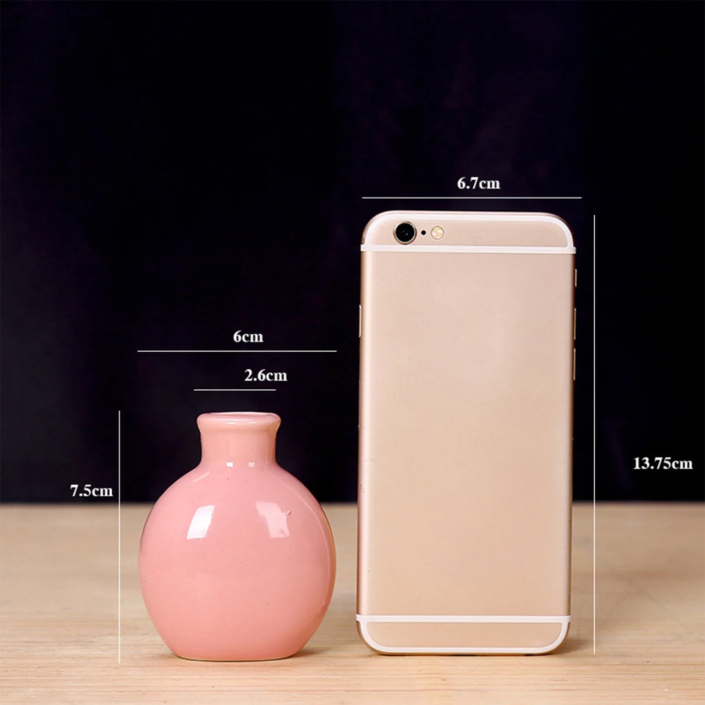 Coloured Mini Flower Vase