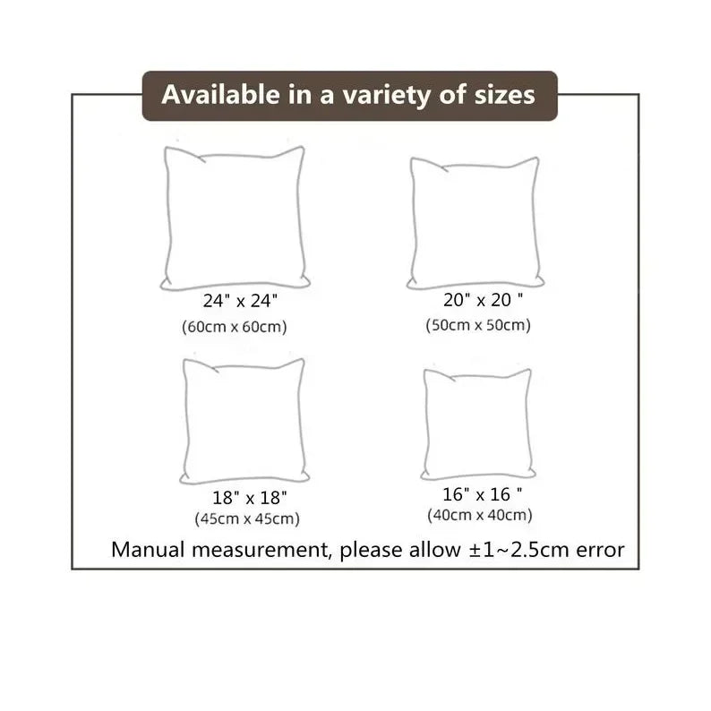 Christmas Pattern Pillow Cover