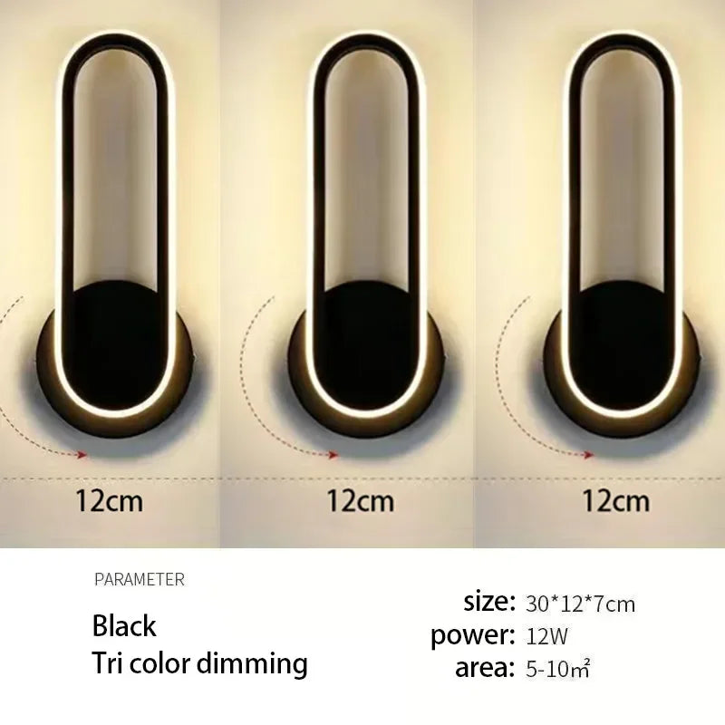 Modern Rotatable LED Wall Sconce