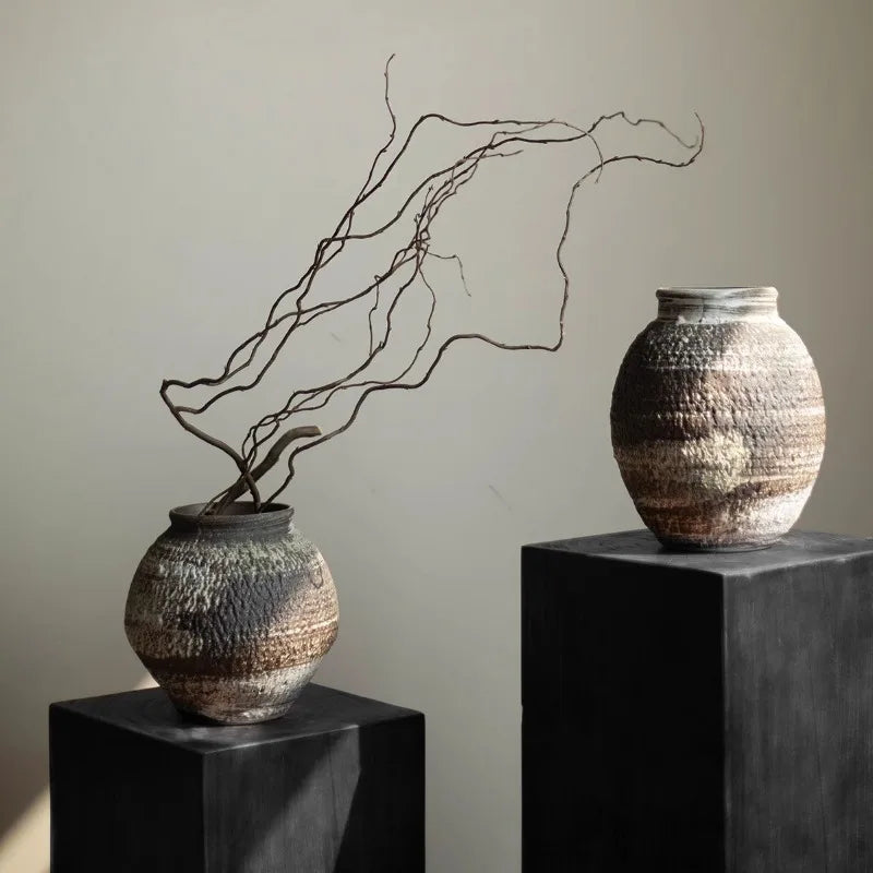 Wabi-sabi Style Zen Pots