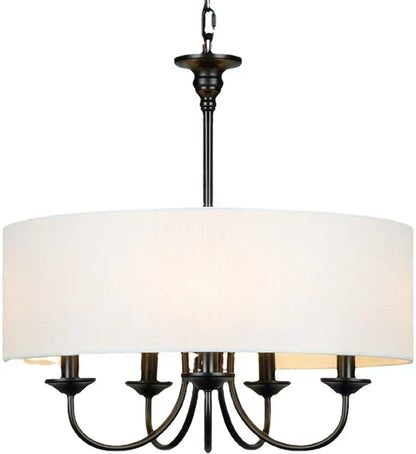 French Cloth Ceiling Chandelier