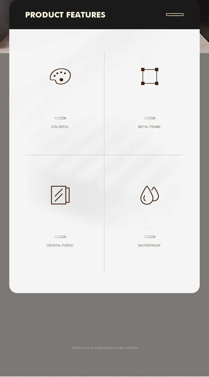 Wall Hanging Art Lamp