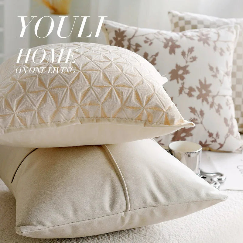 Light Luxury Throw Pillow Cover